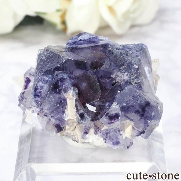 << 再値下げ >> ブルーフローライトスカル karatyenzi6.jpg