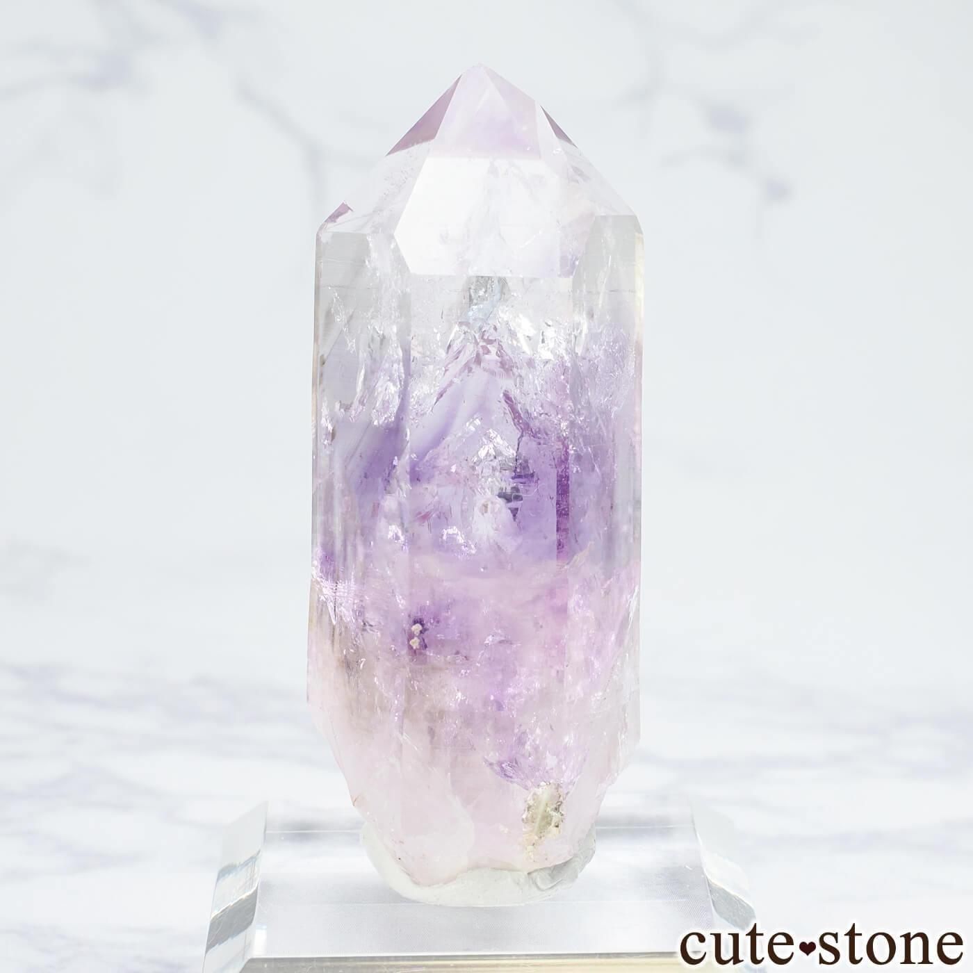 ナミビア ブランドバーグ Goboboseb産 水入りアメジスト No.17 - cute