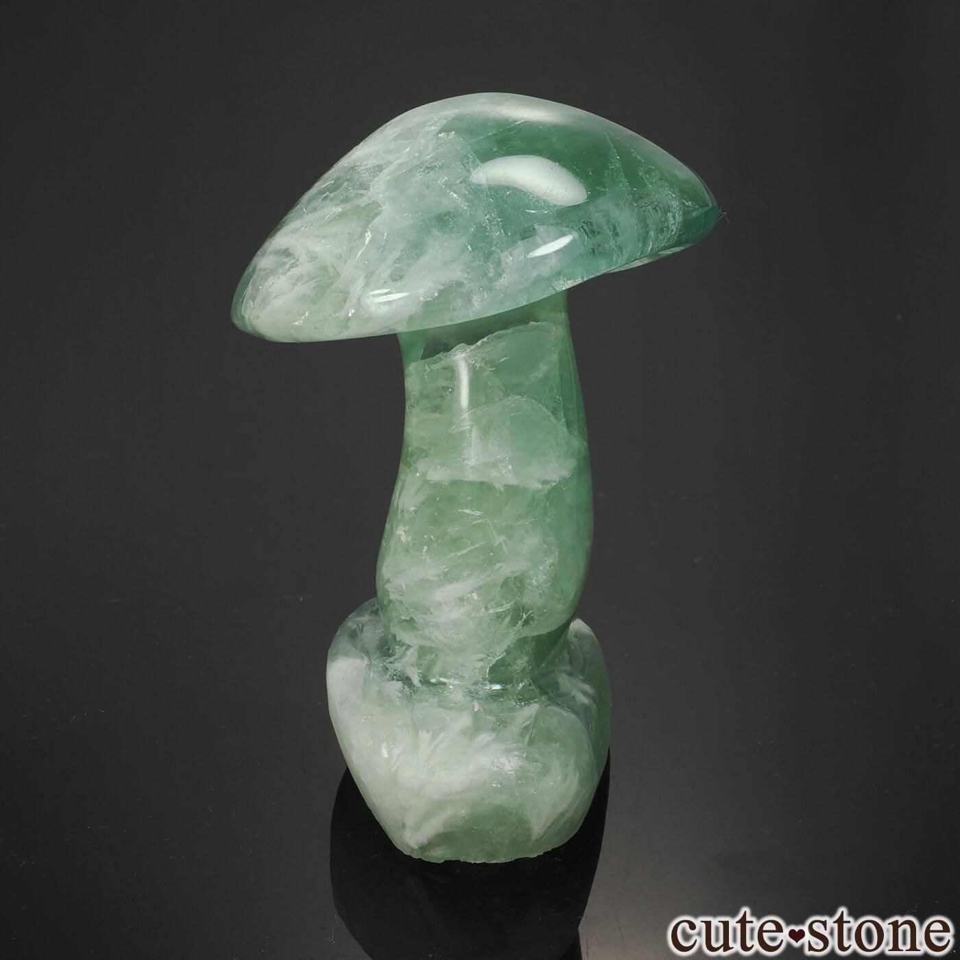 フェザーインフローライト(エンジェルフェザー)のきのこ! No.1の写真2 cute stone