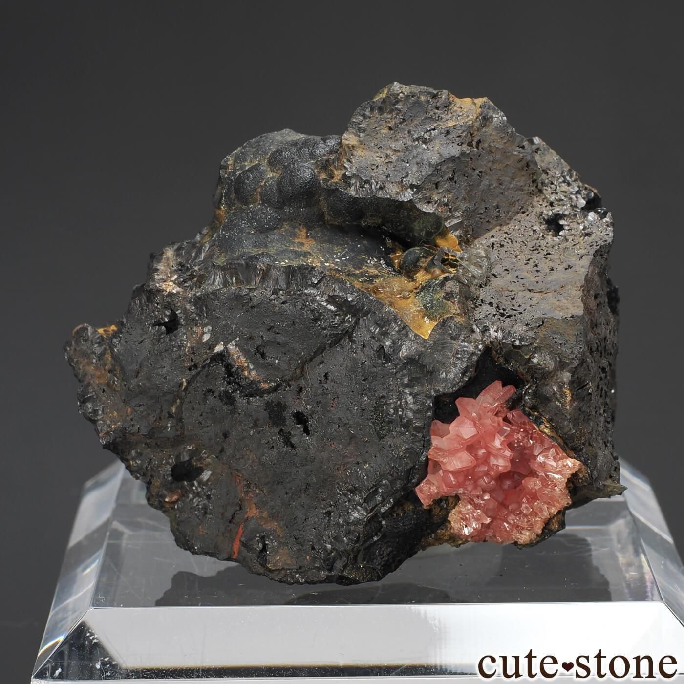 ドイツ Wolf Mine産 ロードクロサイトの原石 No.1の写真1 cute stone