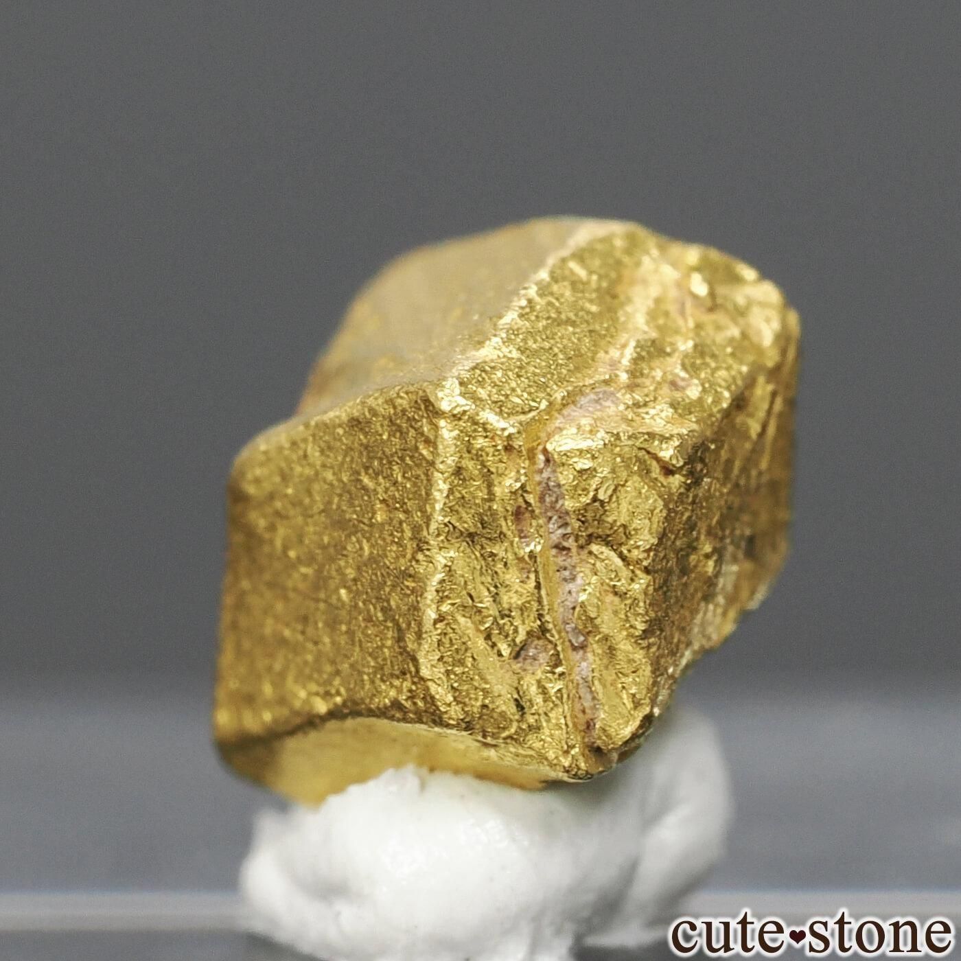 ブラジル Tatu産 ゴールド(自然金)の結晶 No.1の写真2 cute stone