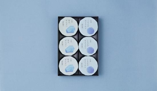 くちどけ水ようかん・寒天ぜんざい 詰合せ - 都松庵