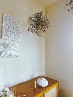 botanical chandelier with 13 pieces suncatcher