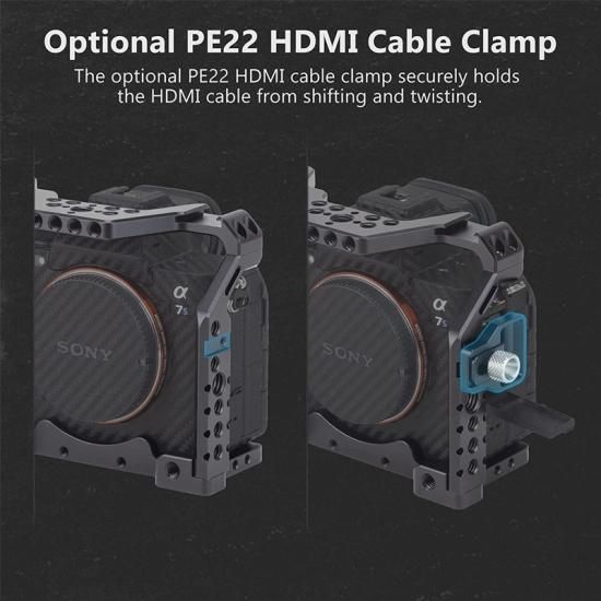 Nitze Sony a7SIII / a7IV 専用ケージ HDMIケーブルクランプ付き(TP