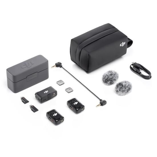 DJI Mic 2(トランスミッター×2 + レシーバー×1 + 充電ケース