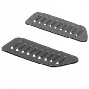 JL Rubicon Models Hood Louver19-53-012P1