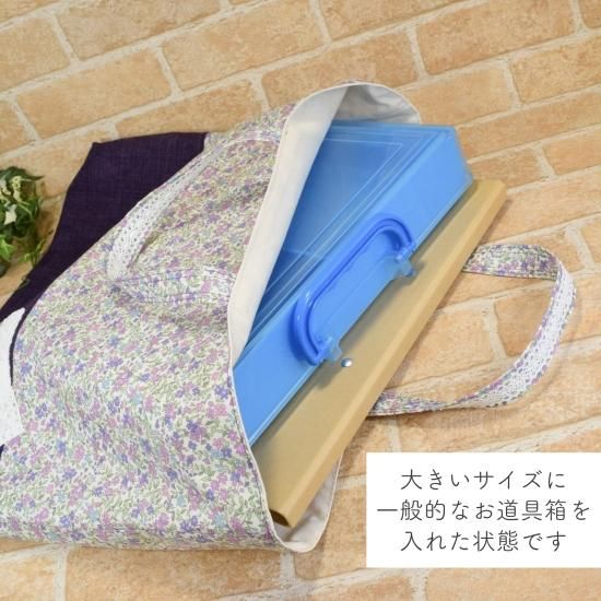 花柄＆リボンの入園入学 基本の3点セット：ピンク｜サイズ変更