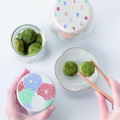 SOU・SOU×九谷青郊「九谷文様蓋物」角瓶