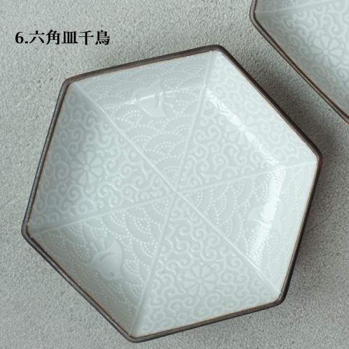 白い九谷焼「hachi-kutani」