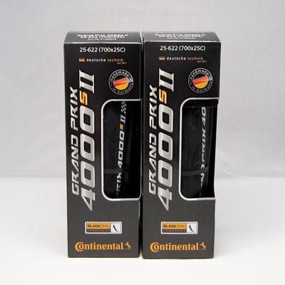 Continental GRAND PRIX 4000 S II/パナレーサーR'AIR TW723 Continental GRAND PRIX 4000 S II/パナレーサーR'AIR TW723