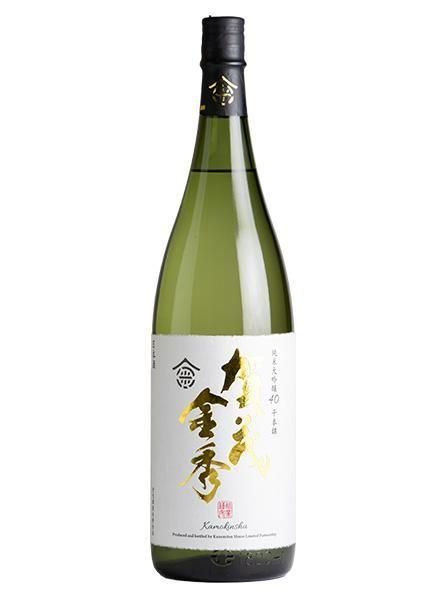 賀茂金秀　純米大吟醸 白ラベル1.8L（かもきんしゅう）