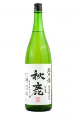 秋鹿　純米 生原酒 1.8L （あきしか）