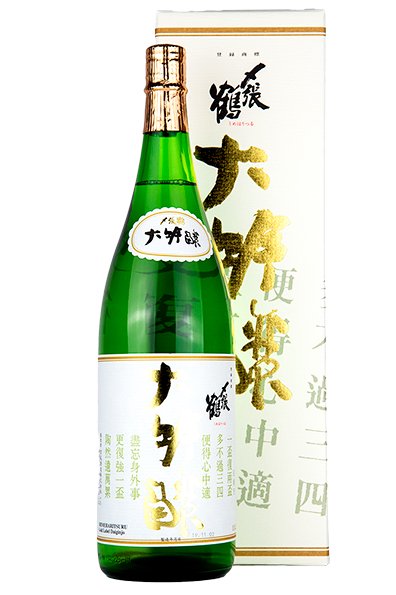 〆張鶴 大吟醸【金ラベル】 1.8L （しめはりつる） - 酒商山田オンラインショップ