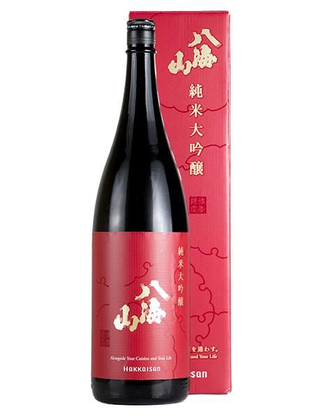 八海山 純米大吟醸 赤ラベル(カートン入) 1.8L(はっかいさん) 八海山 純米大吟醸 赤ラベル(カートン入) 1.8L(はっかいさん)