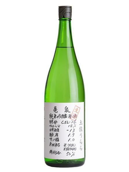 亀泉 純米吟醸 CELｰ24 土佐うらら生原酒 1.8L（かめいずみ）