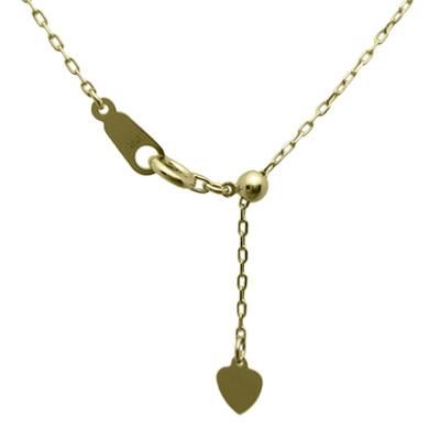 【新品未使用】K18 イエローゴールド　小豆ペンダントチェーン　45cm K18イエローゴールド アズキ「小豆」チェーン 45cm 1.0mm | ネックレス