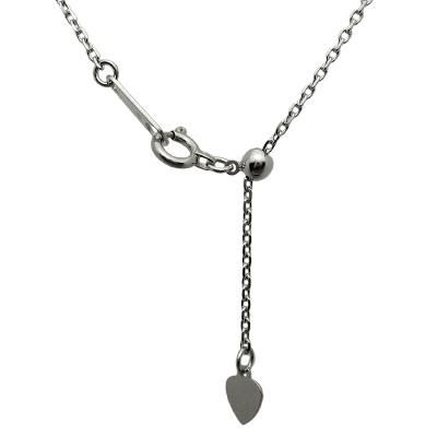 Pt850 プラチナ アズキ「小豆」チェーン 60cm 1.2mm | ネックレス