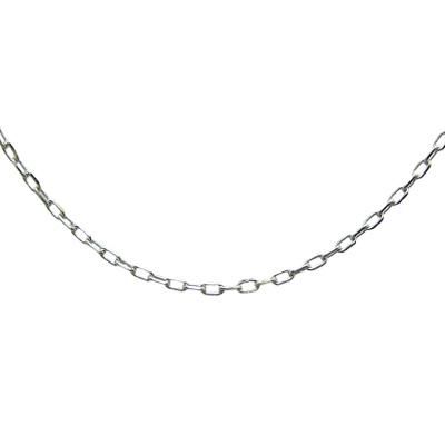 未使用 K18ホワイトゴールド 小豆チェーンブレスレット K18ホワイトゴールド アズキ「小豆」ブレスレット 18cm 1.0mm