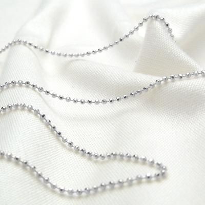 本白鼈甲　特大チェーン型ネックレス　24g L20㎝　東な7-1008☆1F 楽天市場】K18WG カットボールチェーン ネックレス(45cm、幅1.2