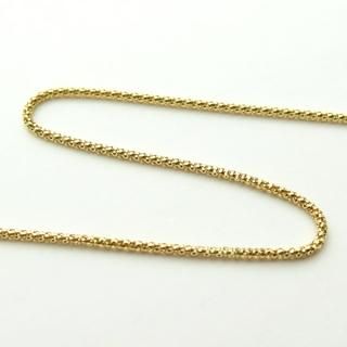 K18YGカットポンパチェーン一覧 | ネックレスチェーン専門店
