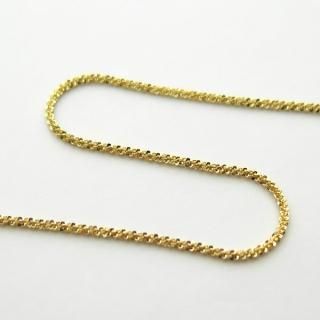 取寄商品 k18 ネックレス クリスクロスチェーン 新品 - crumiller.com