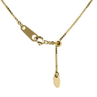 K18イエローゴールド ベネチアンチェーン 45cm 0.8mm | ネックレス