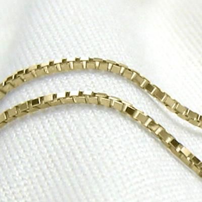 ✨K18 イエローゴールド ベネチアンチェーン ネックレス 45cm K18イエローゴールド ベネチアンチェーン 45cm 1.0mm | ネックレス