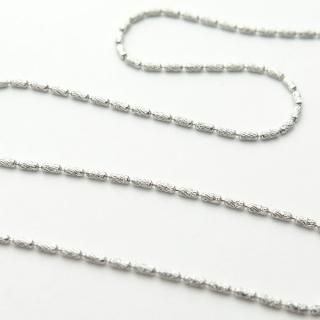 K18WGローラーシリンダーチェーン一覧 | ネックレスチェーン専門店 K18WGローラーシリンダーチェーン一覧 | ネックレスチェーン専門店