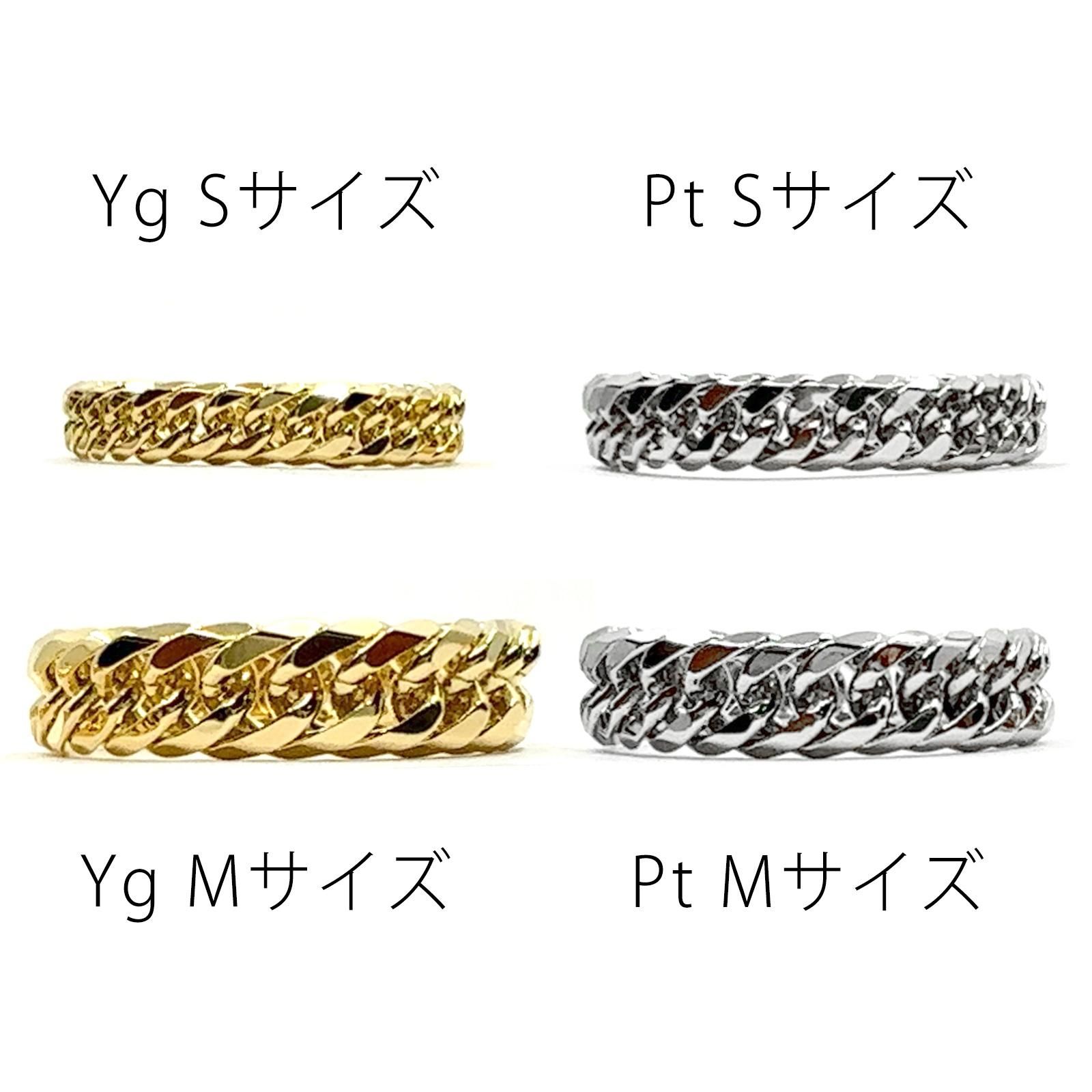 K18YG イエローゴールド 喜平チェーンリング Mサイズ 6.1mm幅 K18YG イエローゴールド 喜平チェーンリング Mサイズ 6.1mm幅