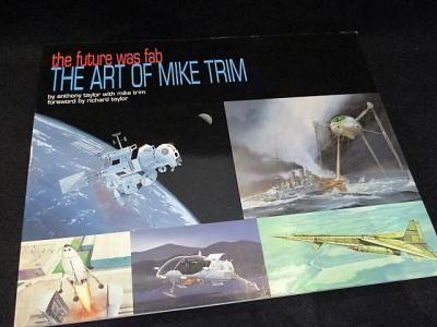 洋書「The Art of Mike Trim」サンダーバード　アートブック 洋書「The Art of Mike Trim」サンダーバード アートブック