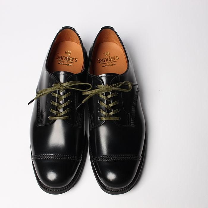 サンダース ミリタリーダービーシュー ブラック SANDERS 1128 MILITARY DERBY SHOE BLACK