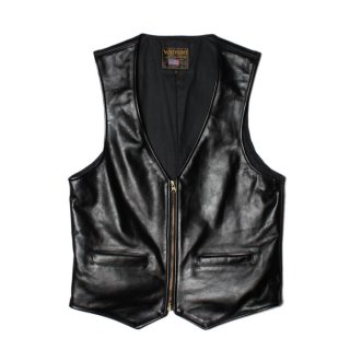 <img class='new_mark_img1' src='https://img.shop-pro.jp/img/new/icons47.gif' style='border:none;display:inline;margin:0px;padding:0px;width:auto;' />VANSON VZ LEATHER VEST BLACK