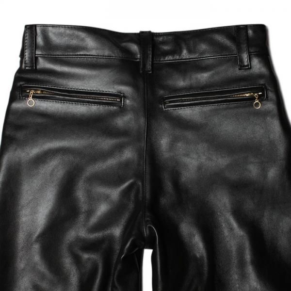 バンソン レザーパンツ ストレートタイプ 日本別注モデル 9PT2 ブラック VANSON LEATHER PANTS 9PT2 BLACK