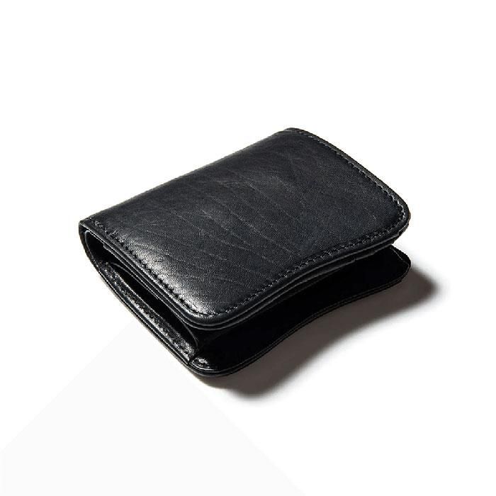 Y'2 LEATHER HORSE HIDE WALLET BLACK ワイツーレザー ホースハイド