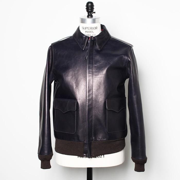 <img class='new_mark_img1' src='https://img.shop-pro.jp/img/new/icons14.gif' style='border:none;display:inline;margin:0px;padding:0px;width:auto;' />ݥ5  Y'2 LEATHER INDIGO HORSE Type A-2 磻ġ쥶 ǥۡ A-2