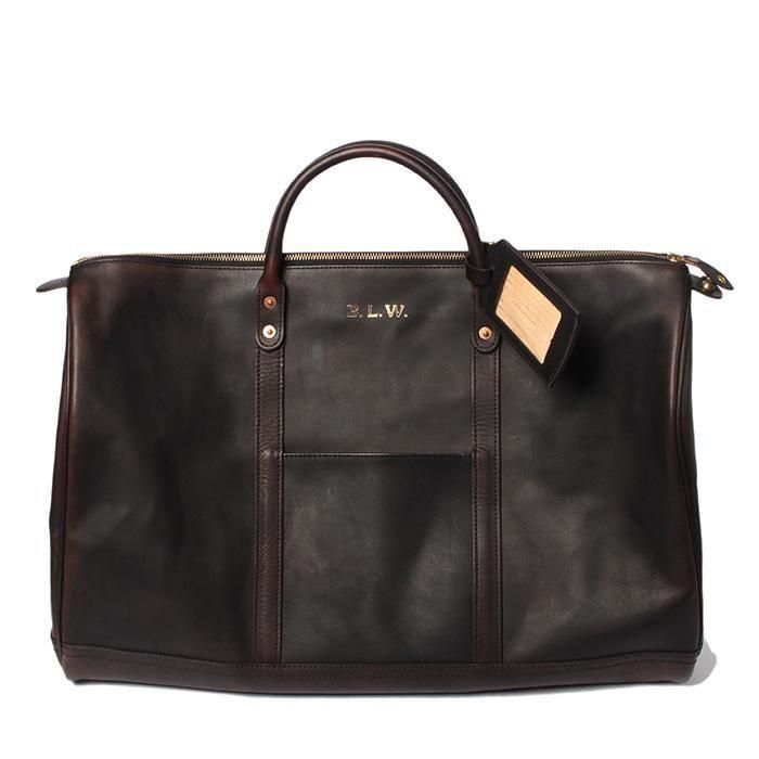 Aww バンブーヴィーガンレザーレザープレミアムウィークエンドボストン