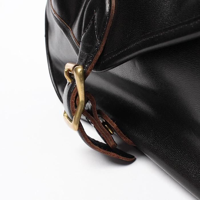 ☆ INCEPTION インセプション HORSE HIDE MAIL BAG (MEDIUM) ホース