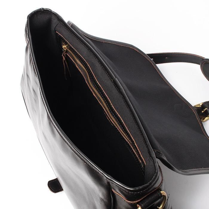 ☆ INCEPTION インセプション HORSE HIDE MAIL BAG (MEDIUM