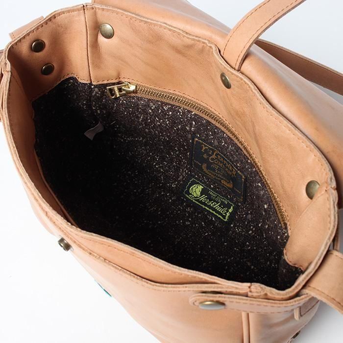☆ Y'2 LEATHER KAKISHIBU HORSE MAIL BAG ~ 25th Anniversary