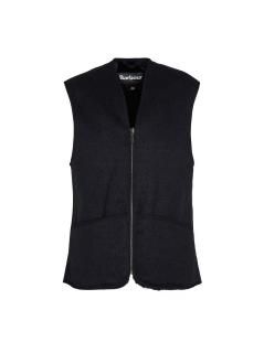 <img class='new_mark_img1' src='https://img.shop-pro.jp/img/new/icons14.gif' style='border:none;display:inline;margin:0px;padding:0px;width:auto;' />Barbour Front zip fur liner vest regular fit Black Х֥ եȥå ե 饤ʡ ٥ 쥮顼եå ֥å