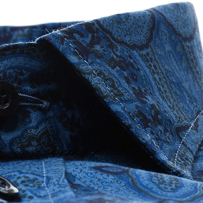 長袖シャツ / ペイズリー柄 / ブルー / コットン|エトロ(etro 長袖シャツ / ペイズリー柄 / ブルー / コットン|エトロ(etro