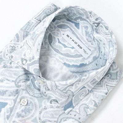 ⌘メル⌘ETROシャツ2枚 三越伊勢丹 | ETRO/エトロ_Men通販 | ペイズリー デニム シャツ