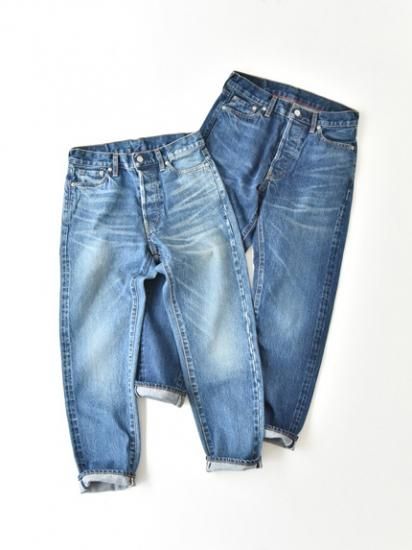 Ordinary fits OM-P020　5POCKET ANKLE DENIM（UNISEX） - PADDY　(パディー)