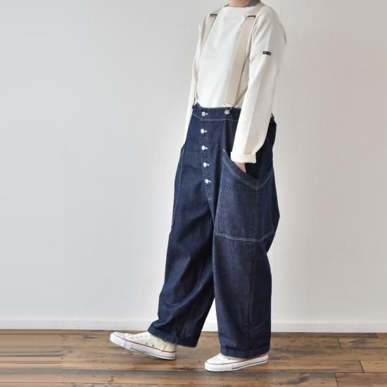 HARVESTY / ハーベスティー A12401 デニムサスペンダーガーデン HARVESTY / ハーベスティー A12401 デニムサスペンダーガーデン