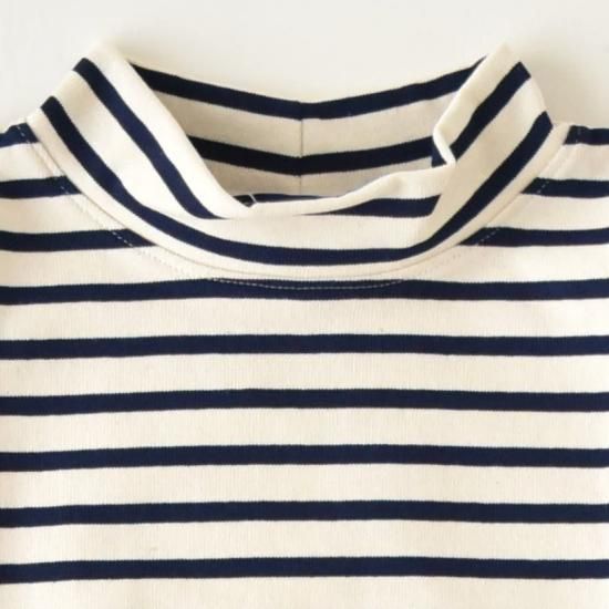 セントジェームス　ウェッソン　　モックネック モックネックタイプ［黒/生成り］：セントジェームス