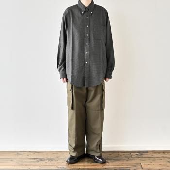 <img class='new_mark_img1' src='https://img.shop-pro.jp/img/new/icons13.gif' style='border:none;display:inline;margin:0px;padding:0px;width:auto;' />or Slow /      01-8112     STANDARD BUTTON DOWN SHIRT(UNISEX)
