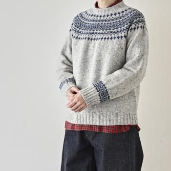 <img class='new_mark_img1' src='https://img.shop-pro.jp/img/new/icons13.gif' style='border:none;display:inline;margin:0px;padding:0px;width:auto;' />Harley of Scotland / ϡ졼֥åȥɡM5009-7HARLEY DONEGAL NEP NORDIC(UNISEX)