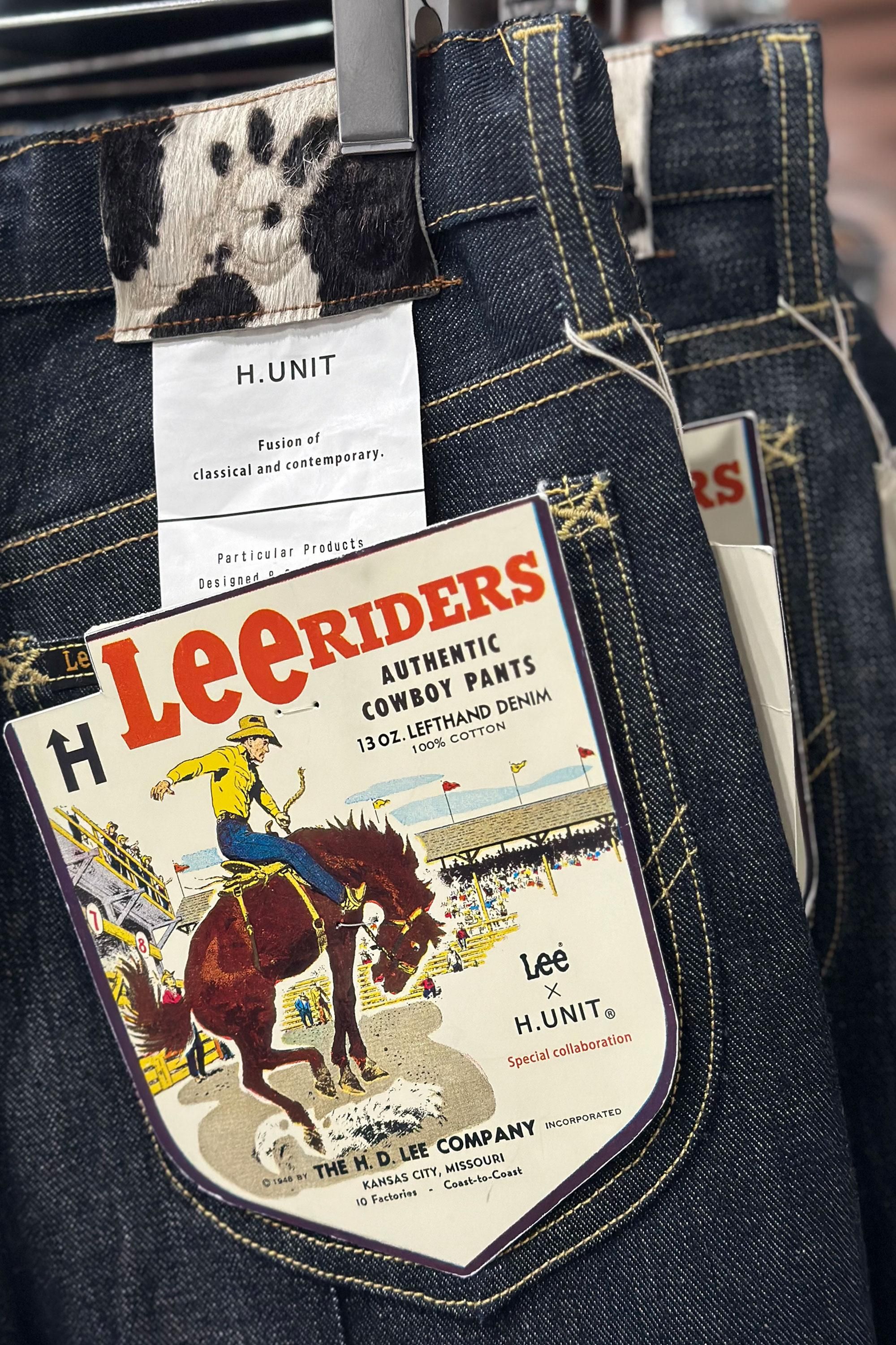 2024.9.24】Lee×H.UNIT コラボアイテム 遂にリリース！ - H.UNIT