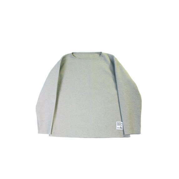 H-SH025Boiled wool cut off basque shirt