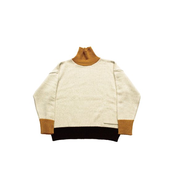 H-KT003Switching wide turtle neck seater